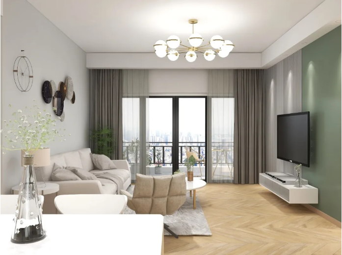 126m²现代简约风搭配 | 悠闲舒适的生活氛围