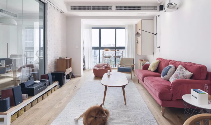 78㎡的小户型北欧现代混搭案例 | 一点都不杂乱