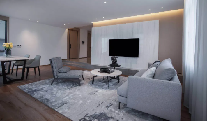 140㎡现代简约，安静舒适的空间，让生活轻松自然