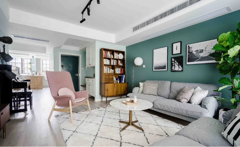 【装修搭配】136平新房，巧用色彩搭配全屋漂亮极了