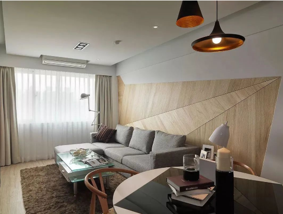 沙发背景墙怎么装呢？几个小技巧，简单又好看