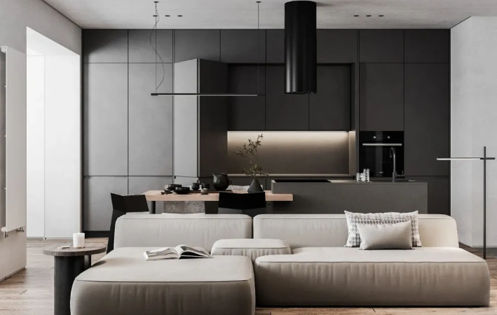 高级灰搭配案例分享 | 编织高级质感住宅！