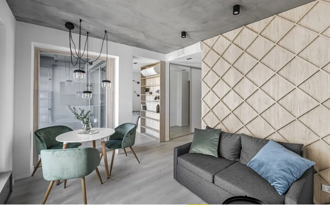 140㎡高级灰新中式 | 屏蔽喧嚣世事，给你闲适舒心的生活！