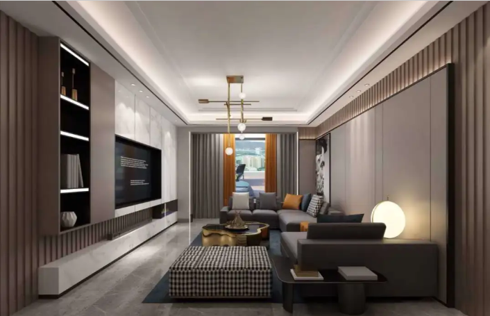 四室两厅现代轻奢风案例 | 彰显高级