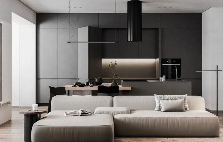 高级灰搭配案例分享 | 编织高级质感住宅！