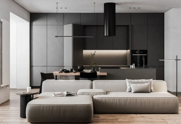 高级灰搭配案例分享 | 编织高级质感住宅！