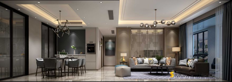 金地南湖意境效果图