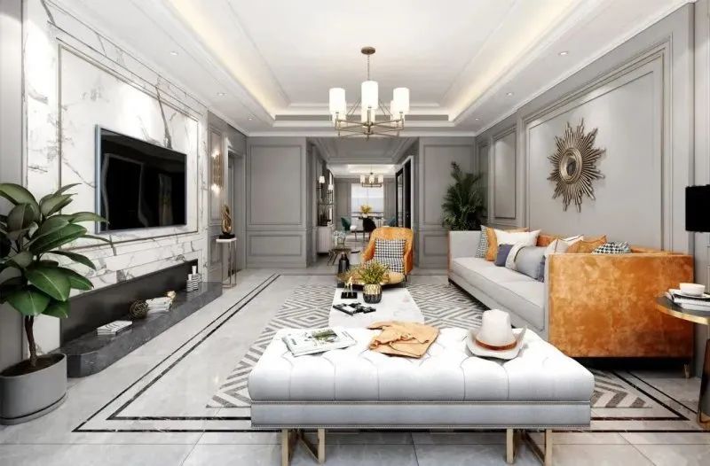 现代轻奢装修风格家居该怎么搭配